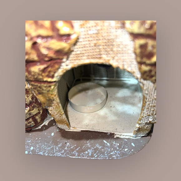 Santa’s Workshop’ 9” Metal Tea Light Display - Picture 12 of 16